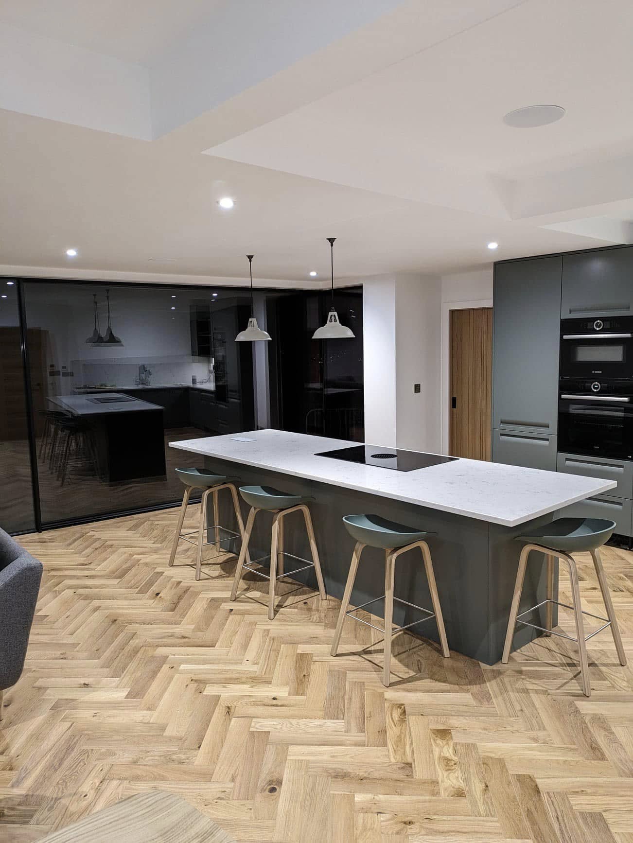 Newly Painted High end Sheffield Kitchen